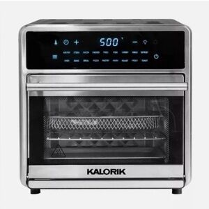 16 Quart Air Fryer Oven and Grill, Stainless Steel. ( new with box)